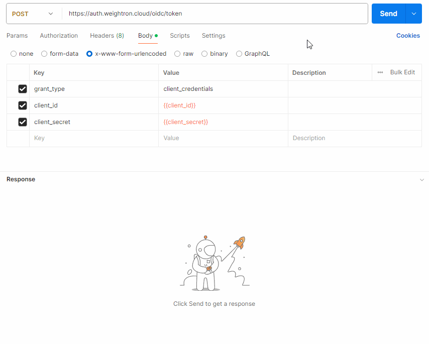 Token Request GIF